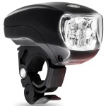 Set far si stop, cu led, pentru bicicleta, culoare negru, tip II